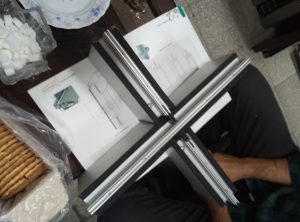 اجرای نمای کرتین وال