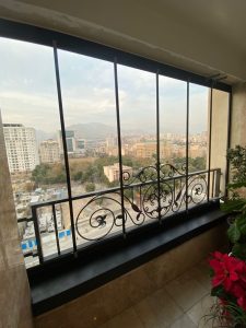 تاثیر شیشه دوجداره بر بالکن