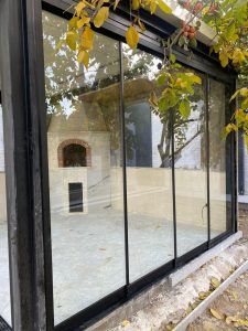 انواع نمای کرتین وال آلومینیومی مدرن